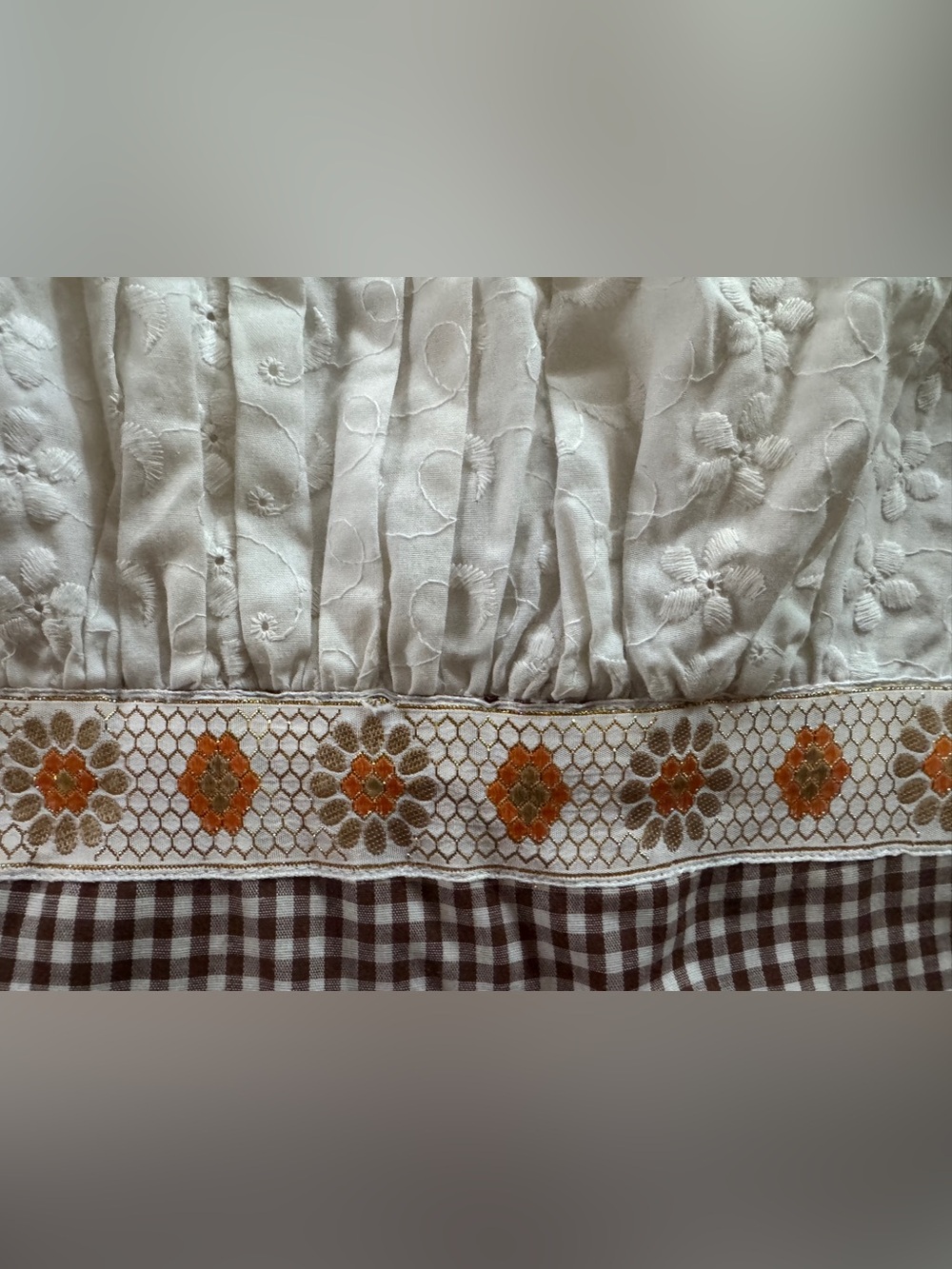 Vintage Women’s Square Dance Dress *Zipper Broken - Picture 9 of 10